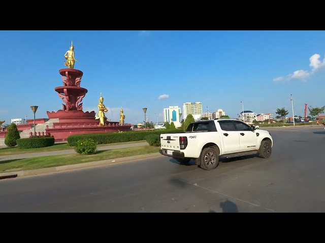 Driving Tour Forward to the East of Mekong River - Happy with New Fresh Landscape