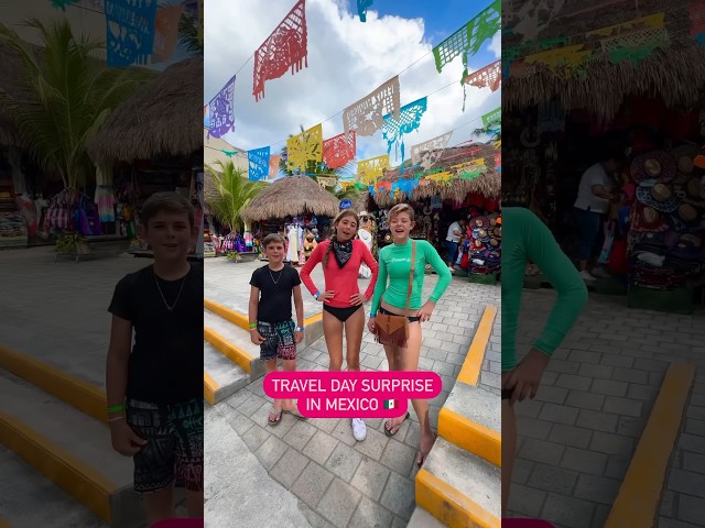 TRAVEL DAY SURPRISE in MEXICO #travel #vlog