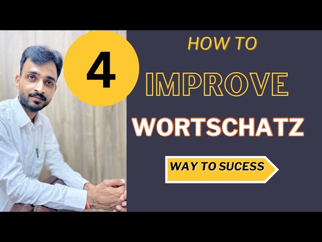 Learn German Vocabulary | Wortschatz lernen |