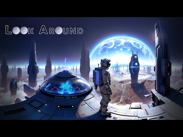 Look Around You in 360-Degree Panorama: Explore a Sci-Fi Environment