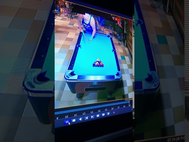 World Record:  most balls made on break in 8 ball