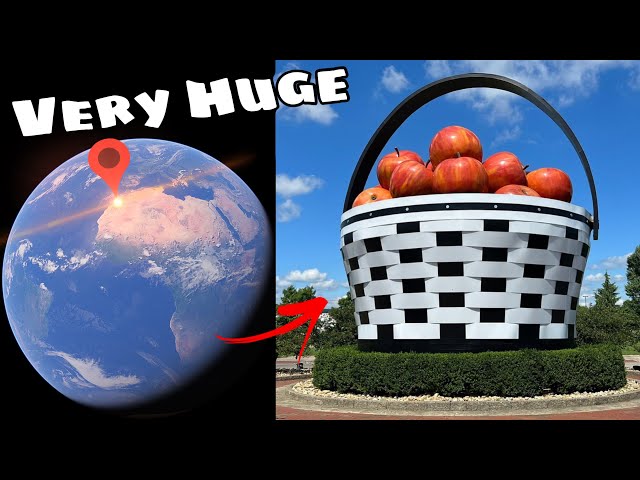 World’s Largest Apple Basket On Google Earth 😱