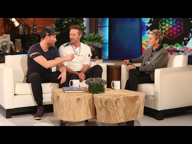 Coldplay Catches Up with Ellen