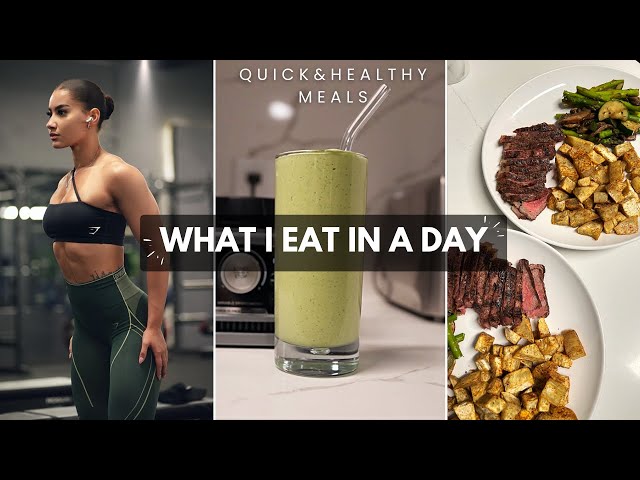 WHAT I EAT IN A DAY | High Protein, Healthy & Simple Meals