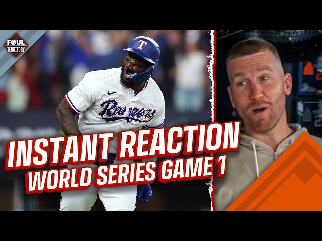 World Series Game 1 | Recap & Instant Reaction | Rangers vs Diamondbacks