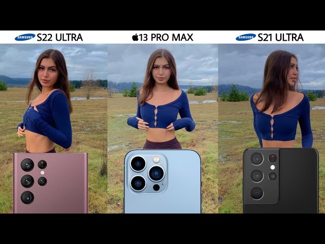 Samsung Galaxy S22 Ultra vs iPhone 13 Pro Max vs Samsung Galaxy S21 Ultra Camera Test