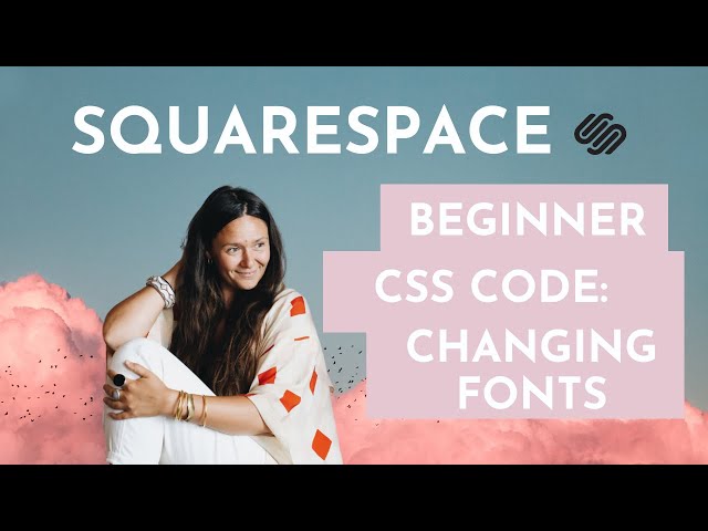 How do I add specific fonts to Paragraphs using CSS in Squarespace