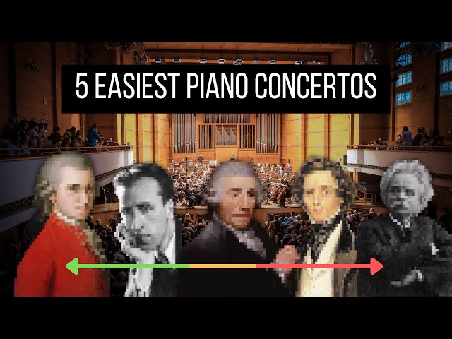 The 5 easiest piano concertos that you can learn