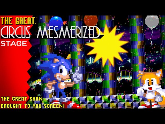 Classic Sonic Simulator - サーカスメメライザーゾーン | Circus Mesmerized Zone [Showcase]