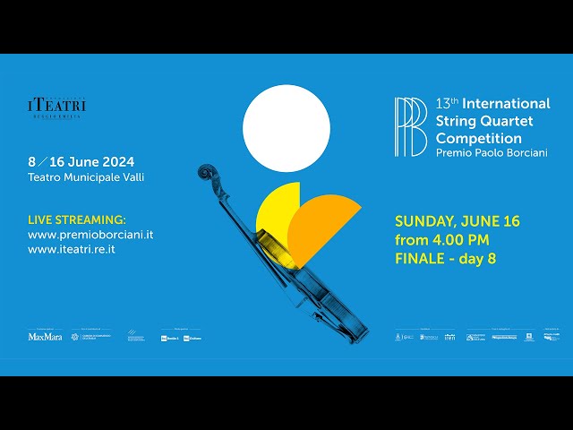 Finale - 13th International String Quartet Competition PREMIO PAOLO BORCIANI