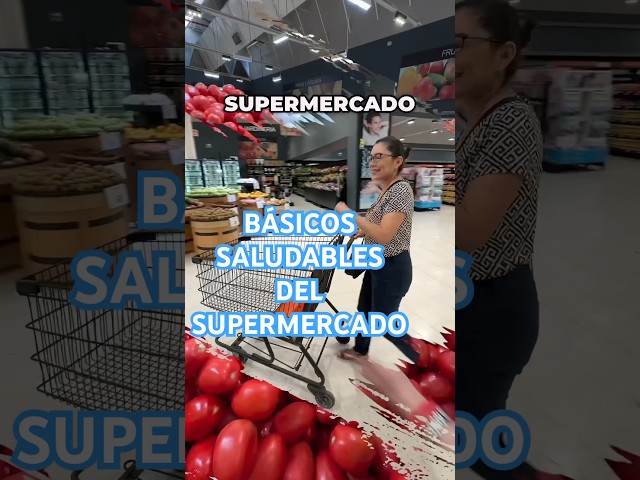BÁSICOS Saludables del Supermercado Parte 1 FRUTAS y Verduras que compro para la semana #shorts