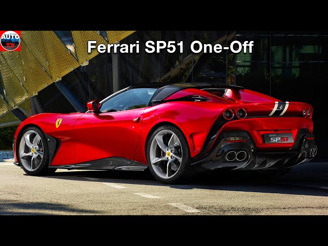 Ferrari SP51 One-Off Roadster 2023 (Based on 812 GTS)
