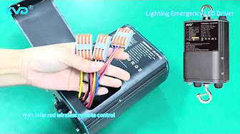 How to Wire and Test an LED Lighting Emergency Driver