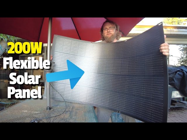 ALLPOWERS 200W Flexible Solar Panel