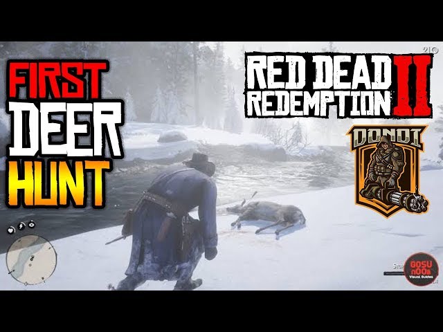 First Deer Kill Ddr2 with a bow - Red Dead Redemption 2 PC 2080ti