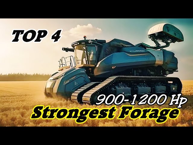 Top 4 largest Forage harvesters of the world for 2025 ! ! ! BEAST COMPETITION ! ! ! #trending