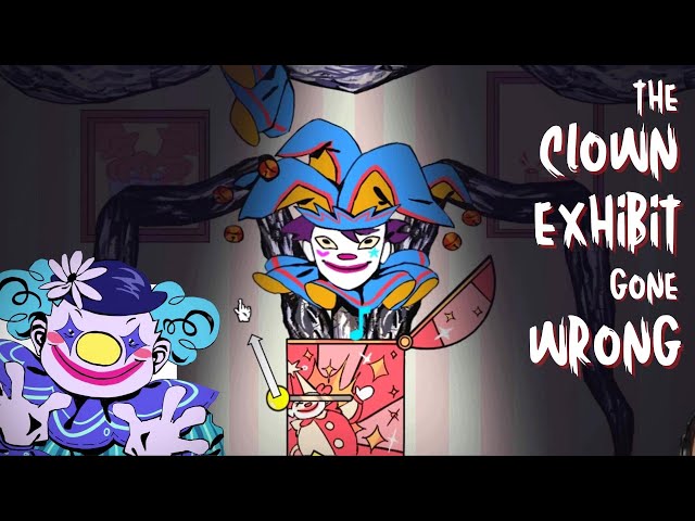 The clown exhibit gone WRONG | Exhibit of sorrows (point and click horror game)