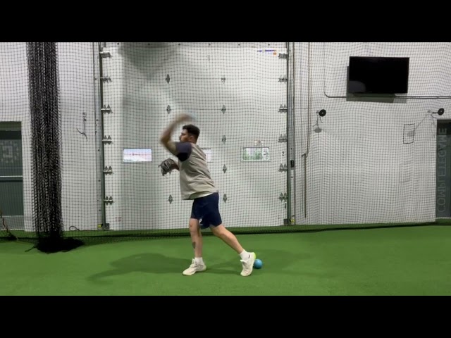 Pitching Drills   Relaxed Heavy Ball Throw