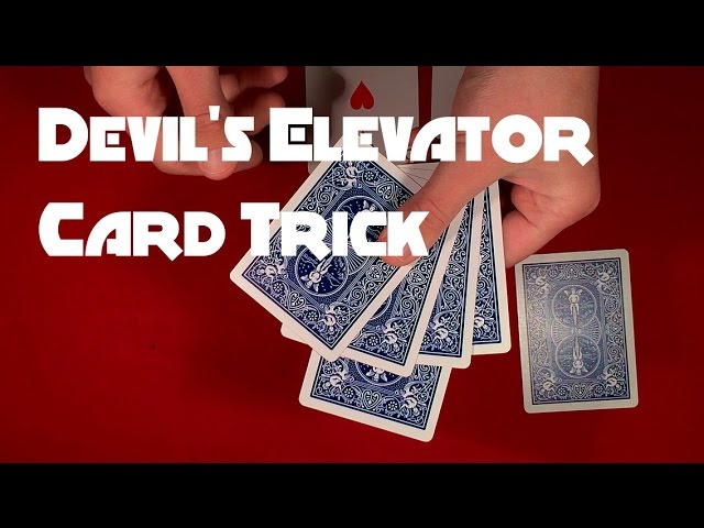 Devil's Elevator Card Trick REVEALED!