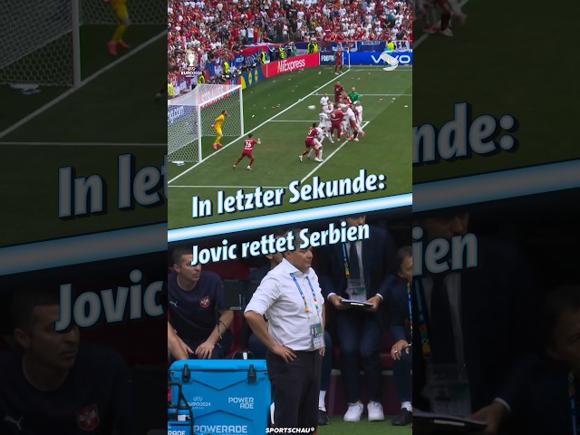 In letzter Sekunde - Jovic rettet Serbien l Sportschau Fußball