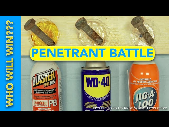 Penetrant Battle: Who Will Win??? | DIY with Kevin