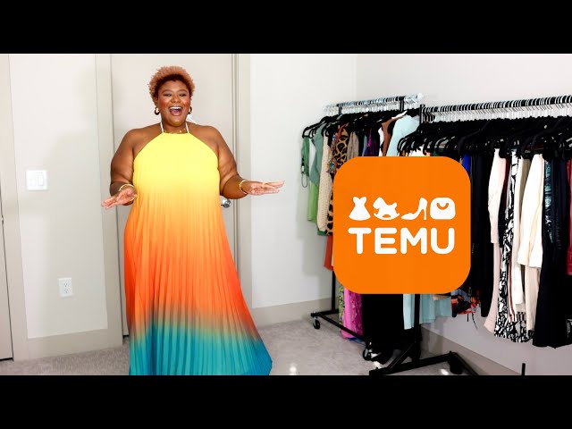 TEMU ATE DOWN WITH THIS HAUL, I FEAR 😨😍 || PLUS SIZE & CURVY TRY ON HAUL || SIZE 4X || MISSJEMIMA