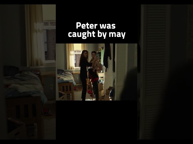 peter was caught by may  #teaser #trailer #ironman #marvel