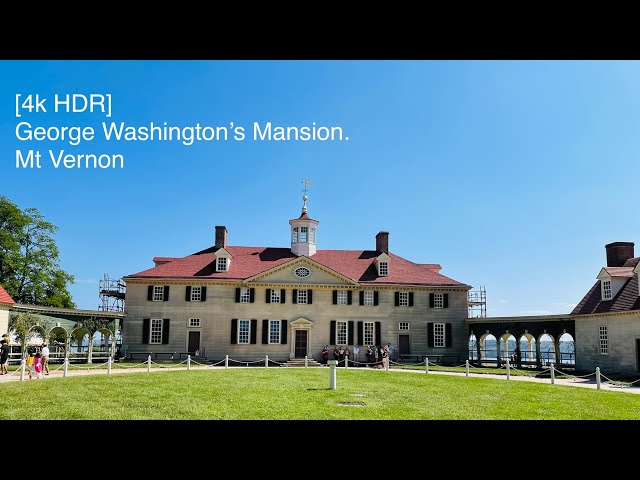 George Washington Mansion, Garden and Tomb tour, Mount Vernon