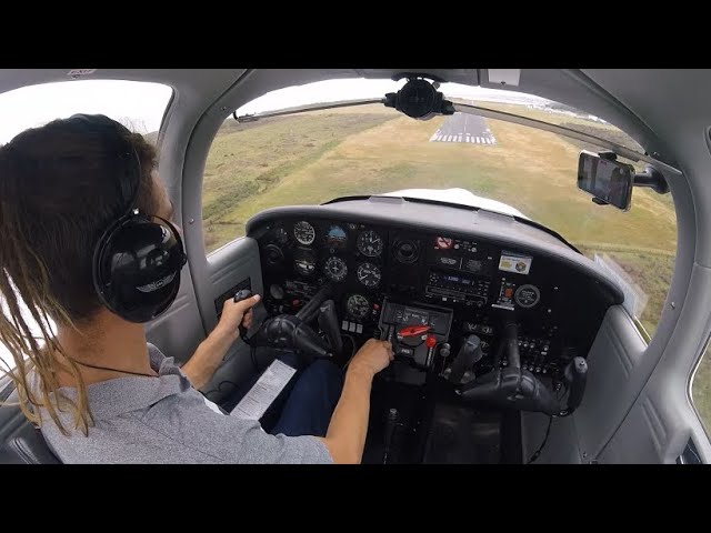 First solo flight in Piper Tomahawk - NZWU - New Zealand