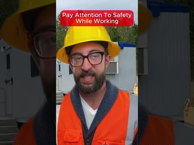 Pay attention to safety while working #construction #funny #workers