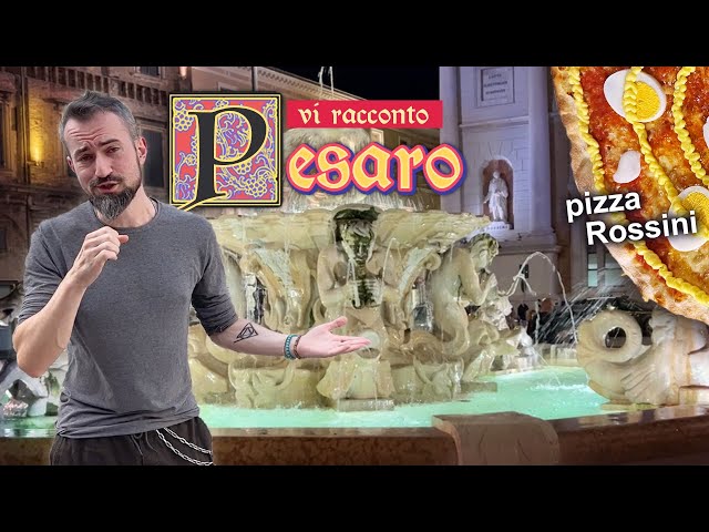The History of PESARO | Monsters, Rossini and the Pizza with maionese