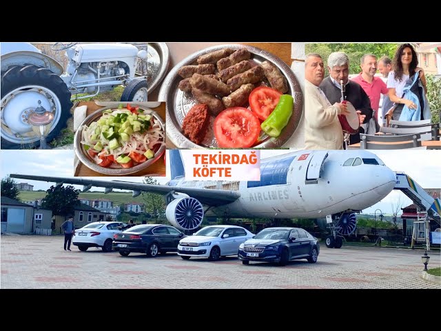 Roadside Air Plane Restaurant Turkey🇹🇷🔥🎻 / Lunch at Turkish Restaurant Tekirdağ/Turkish Live Music