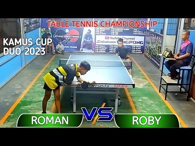 Roman SATELITE 🆚 Roby SATELITE Table Tennis Championship Division C Men's Single 2023