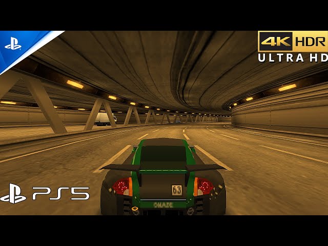 Ridge Racer 2 (PS5) 4K 60FPS Gameplay