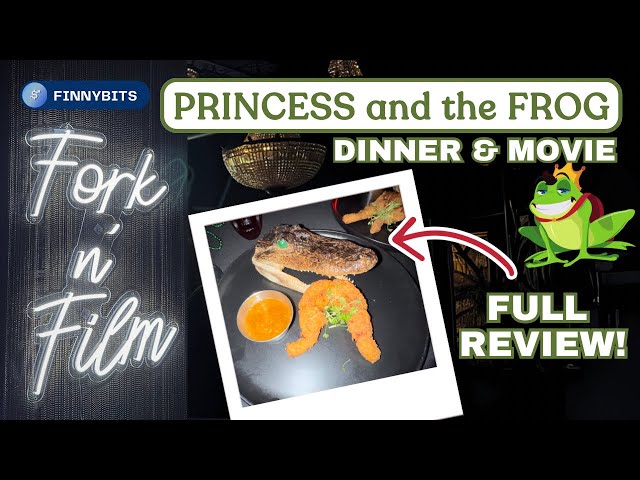 Food & Film Event You Must Try! [FULL Review] Princess and the Frog Fork N Film LA | FinnyBits