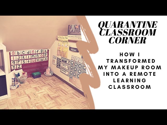 Quarantine Room Redo | Transforming my Makeup Room to a Remote Classroom