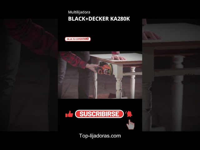 ✅ Transforma tus proyectos de bricolaje con la potente BLACK+DECKER KA280K