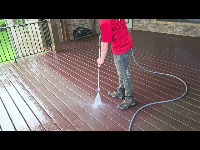 How to Clean Trex Decking