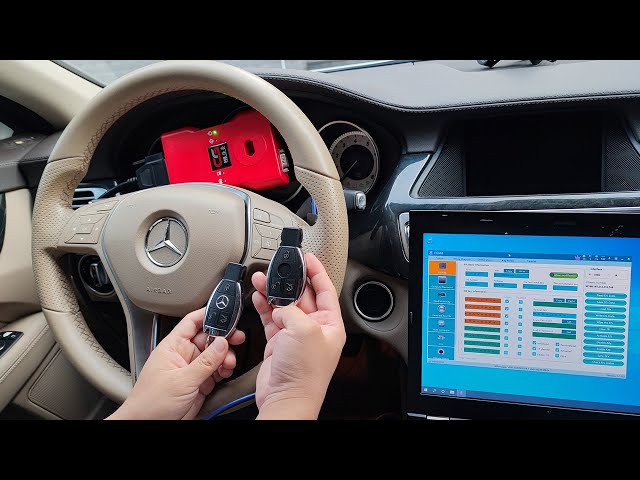 CGDI MB~ Add key 2013 Mercedes CLS300 W212 by OBD