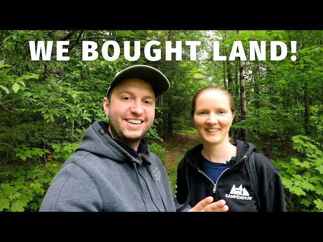 We bought land! 40 acres of raw land in Vermont