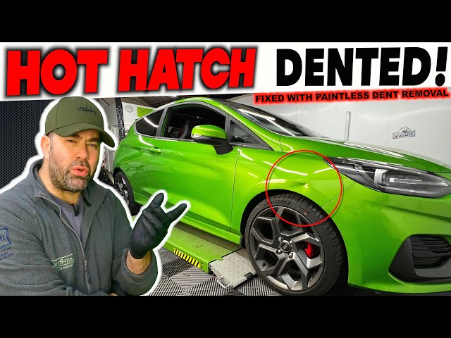 BRAND NEW CAR ! SUPER CLEAN DENT REPAIR | Step By Step How To Tutorial
