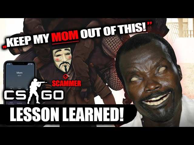 African Rebel Finds Scammer's MOTHER & Inbox Her Everything! | CS:GO