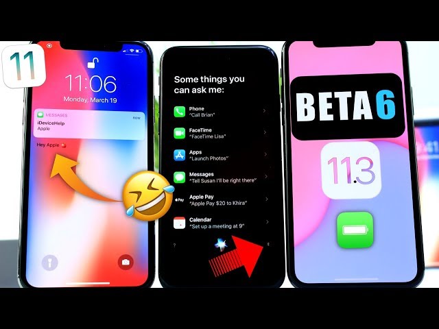 iOS 11.3 Beta 6 Follow-up | iOS 11.3 Glitch Appears in Apple iPhone X Commercial