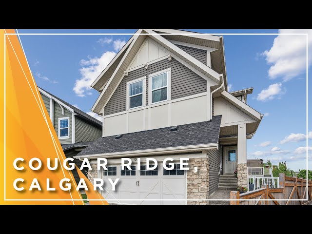 Calgary Real Estate Property Video Tour Production - 52 Cougar Ridge Mnr SW