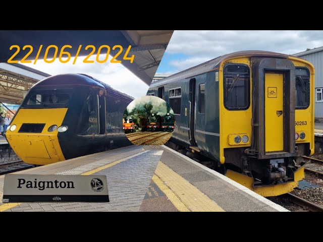 Plymouth to Paigton route visual HST class 43 and Sprinter class 150-2