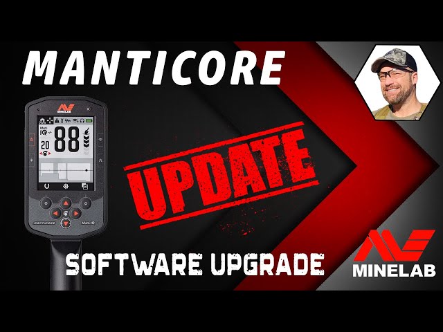 The Official Minelab Manticore Software Update Video