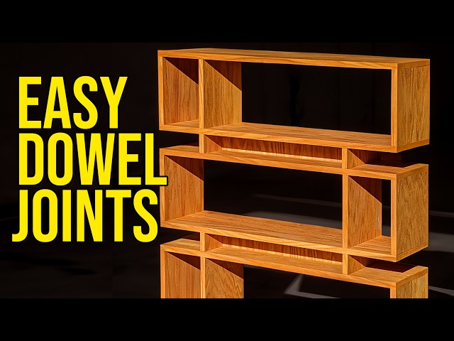 This contemporary bookcase is made from a single sheet of plywood