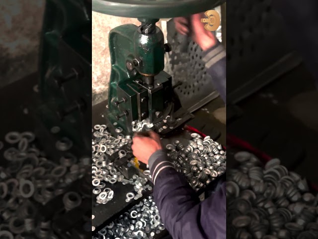 The amazing process of manufacturing steel grommets.
