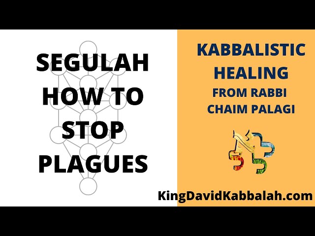 Kabalistic Healing in times of plagues | Rabbi Chaim Palagi | the best Segulah to do Teshuvah