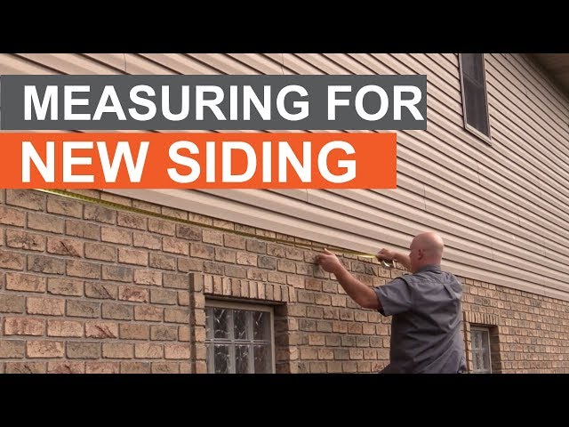 Pros Who Know: Measuring a Home For New Siding